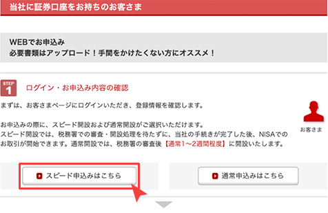 auカブコム証券口座開設方法