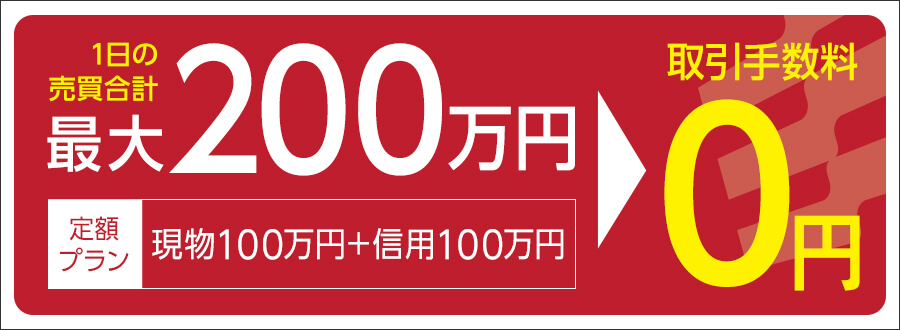 岡三オンライン証券の定額プランの手数料